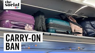 Flying On a Canadian Airline Get Ready to Pay For CarryOns  The Social [upl. by Odraccir602]