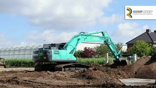 Kobelco SK260LC11 voor Squeeze BV [upl. by Sello]