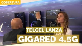 Telcel lanza en México su GigaRed 45G [upl. by Gnoy562]