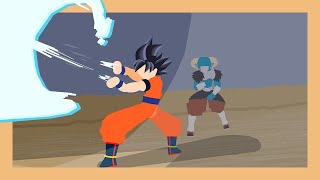 DRAGON BALL SUPER  GOKU VS MORO  PIVOT ANIMATION [upl. by Yelhsa]