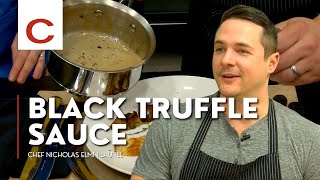 Black Truffle Sauce  Chef Nicholas Elmi  Tips shorts [upl. by Utica]