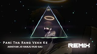 Pani tha rang vekh ke lyrics Song  LOfi Remix Cill out mix  Slowed and revards  letest Song [upl. by Aysab]