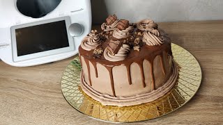 LAYER CAKE KINDER BUENO AU THERMOMIX [upl. by Nicolis]