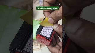 Personalize your own Director Self inking Stamp trodat stamps diystamp shortsvideo [upl. by Patricio]