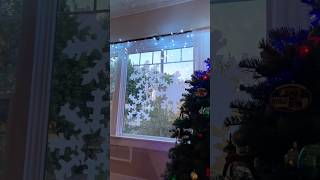 christmas DIY from Trash Giant trash bag snowflake decoration crafting party [upl. by Ribaudo162]