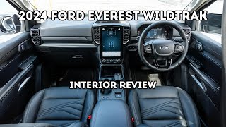 2024 Ford Everest Wildtrak  Interior Review [upl. by Georgiana]