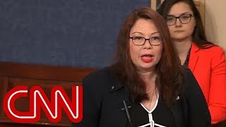 Duckworth to Trump I wont be lectured by draft dodger [upl. by Aetnahc]