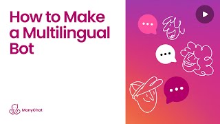 How to Make a Multilingual Bot with Manychat [upl. by Antonietta]