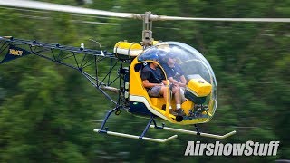 Ultralight Field  Helicopters and Autogyros  EAA AirVenture Oshkosh 2017 [upl. by Wrennie876]