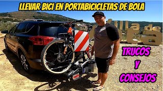 Llevar Bici en Portabicicletas de Bola Trucos y Consejos [upl. by Dust]