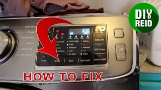 Samsung Washing Machine 5E Error Fix [upl. by Tnarb]