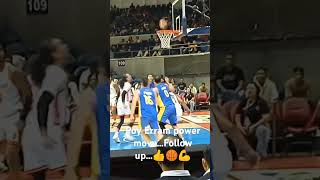 PoyErramPowerMoveFollowUppba basketball highlights sports [upl. by Neenaj]