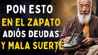 PON ESTO EN EL ZAPATO y NUNCA MÁS TENDRÁS DEUDAS NI MALA SUERTE I Historia Zen y Budismo [upl. by Rehsa]