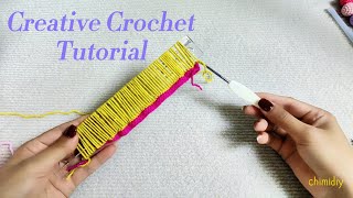 Hi How about this creative crochet piececrochet crocheting handmade [upl. by Abbub40]