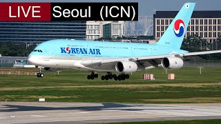 🔴 Seoul Incheon Airport Live Stream Delta A350 747 A380 Emirates [upl. by Eittik730]