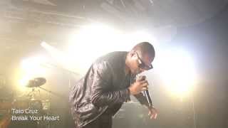 Taio Cruz  iHeart Radio  Break Your Heart Live [upl. by Ert]