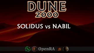 DUNE 2000  Replay analysis  Solidus VS Nabil [upl. by Kcid]