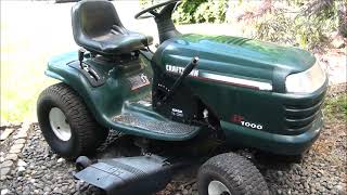 BEST VIDEO on HOW to REPLACE a DRIVE BELT on a Common CRAFTSMAN RIDING Lawnmower 42quot deck [upl. by Mat]