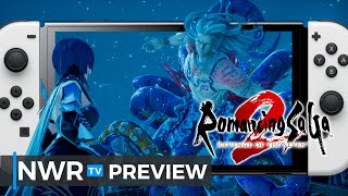 Romancing SaGa 2 Revenge of the Seven Switch Handson Preview [upl. by Thornie]