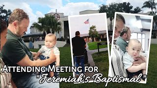 Meeting and Registration for Jeremiahs Baptismal [upl. by Noli]