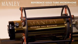 Manley Reference Gold Acoustic Guitar amp Vocals [upl. by Tammi]