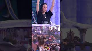 Amelie Lens dropped some newmusic on the tomorrowland mainstage Out in August 11 🔥 dancemusic [upl. by Weatherby]