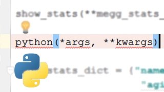 Python Kwargs Example Tutorial [upl. by Aurthur834]