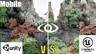 Unreal Engine 5 vs Unity 6 Graphics Comparison In 2024 Mobile [upl. by Sileas]