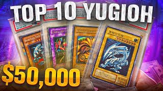 My Top 10 Rarest amp Most Expensive Yugioh Cards 2024 [upl. by Boykins]