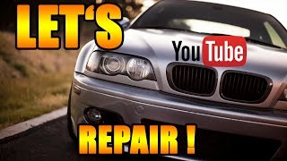 Lets Repair BMW  Stabi  Pendelstütze wechseln  BMW E46 3er [upl. by Hoag131]