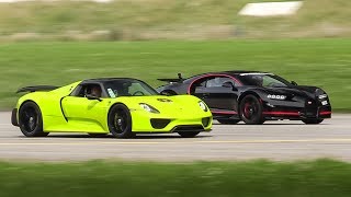 Supercars Face Off Agera vs Regera 918 vs Chiron La Ferrari vs Huayra Senna vs P1 amp more [upl. by Eentroc685]