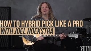 Joel Hoekstra Lesson  How to use Hybrid Picking to Create Cool Melodies [upl. by Htes]