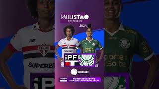 Paulistão Feminino 2024 Record News exibe hoje 26 São Paulo x Palmeiras 📲 RecordNews Shorts [upl. by Munshi]