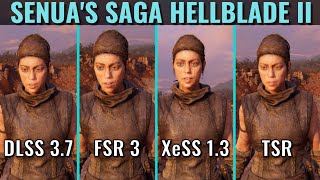 Senuas Saga Hellblade 2  DLSS 37 vs TSR vs FSR 30 vs XeSS 13  RTX 3070  1440p [upl. by Azalea]