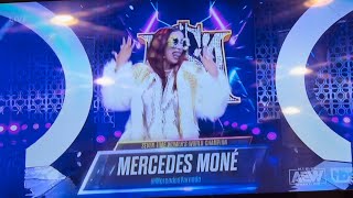 MERCEDES MONE DEBUTS IN AEW [upl. by Raynell]