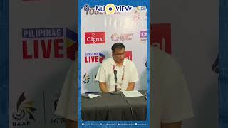 NU VIEW UAAP Season 87 Men’s Basketball  NU VS FEU PostGame Press Conference Coach Jeff Napa Cut [upl. by Crane]