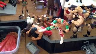 WWE Action Figure set up [upl. by Icaj]