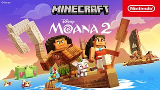 Minecraft – Moana 2 DLC Trailer – Nintendo Switch [upl. by Tertius]