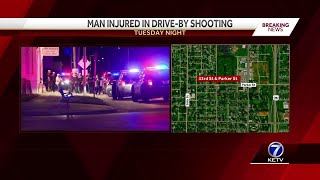 Omaha police investigate driveby shooting near grocery store [upl. by Converse877]