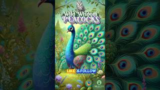 Peacock Feathers What’s the Secret Behind Their Mesmerizing Glow facts trendingshorts animals [upl. by Aicillyhp]