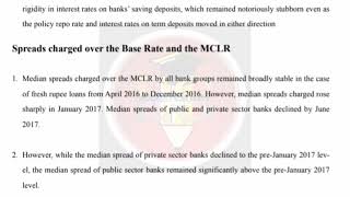 4b Why was there a need to move from base rate lending to MCLR system [upl. by Anitap916]