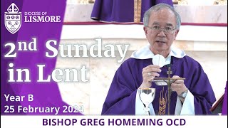 Catholic Mass Today Second Sunday in Lent 25 Feb 2024 Bishop Greg Homeming Lismore Australia [upl. by Leontine]