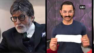 ‘Thugs of Hindostan’ Big B Aamir groove to ‘Vashmalle’  ANI News [upl. by Haziza]