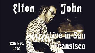 4 Amoreena Elton John live in San Fransisco November 12 1970 [upl. by Merriott]