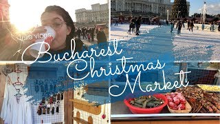 Bucharest Christmas Market  Family Holidays in Romania [upl. by Asiole]