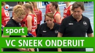 VOLLEYBAL VC Sneek onderuit in eerste finalewedstrijd tegen Sliedrecht [upl. by Morgan821]