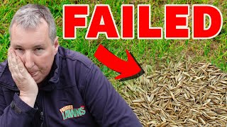 The BIGGEST mistake you can make overseeding your lawn [upl. by Hambley667]