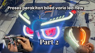 Pasang biled vario led new gen 2 biled aesturbo retrofit vario varioid [upl. by Enneyehs]