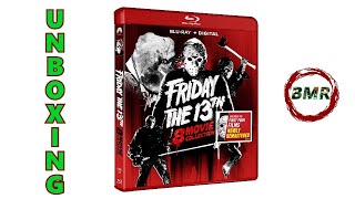 Friday The 13th 8 Movie Collection BluRay Unboxing [upl. by Anelah]