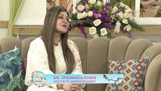 Hair Removal  Dr Shumaila Khan  Aesthetic Dermatologist  Morning With Farah  Ep177  Part 2 [upl. by Yule126]